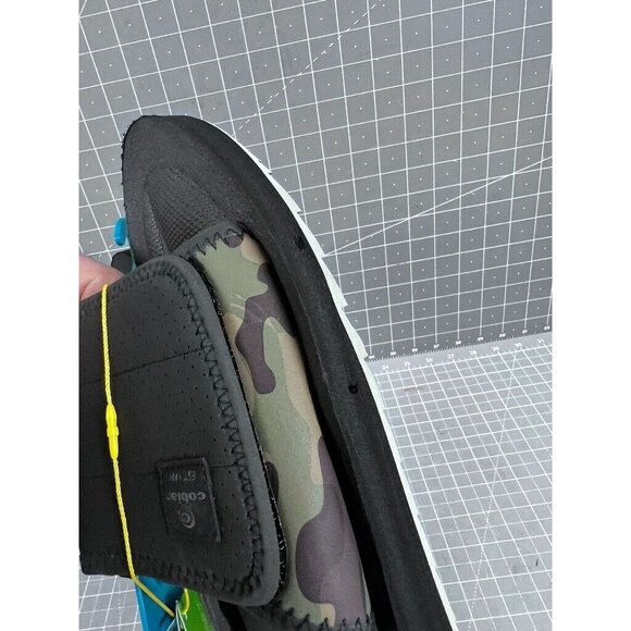 NWT Cobain Hobgood Draino Slide "Ocean Camo" Sandal Men's 13 US 46 EU ~NEW~ - Picture 2 of 9